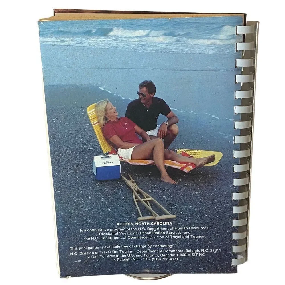 Access NORTH CAROLINA a Vacation Guide book for person(s) with Disabilities 1985